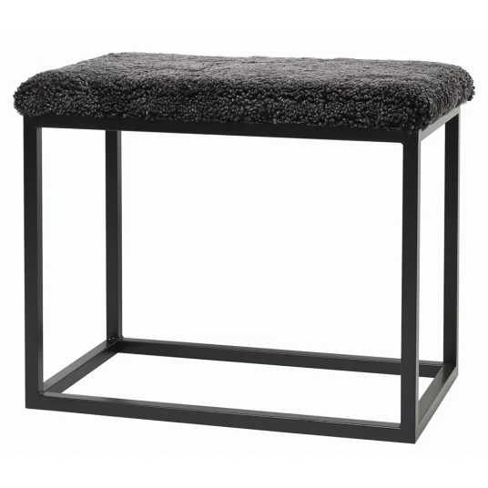Skinnwille Palle Benk 60x35 cm Toffée/Black Skinnwille Palle Benk 60x35 cm Toffée/Black