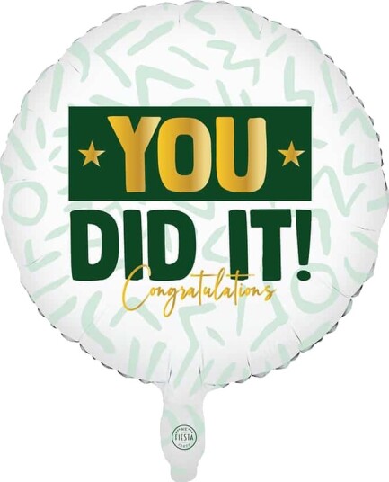 Globos Folieballong You did it 45cm GL6031