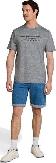 Tom Tailor Printed T Shirt Multi/patterned L