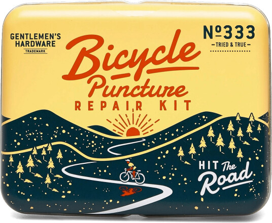 Gentlemen's Hardware Bicycle Puncture Repair Kit GHEWAWGH333 Multi Patterned