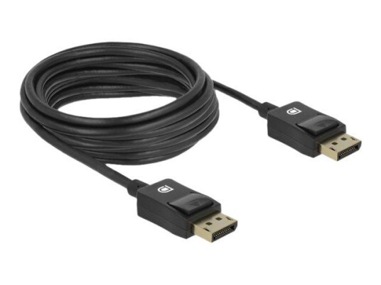 Delock Coaxial - skjermkabel - DisplayPort til DisplayPort - 5 m