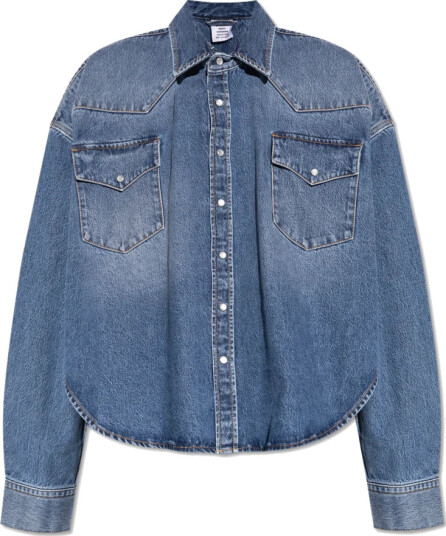 Vetements Dame Bluser & Skjorter Blå XS,