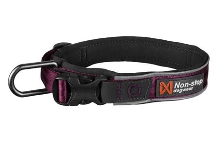 Non-Stop Dogwear Roam Polstret Hundehalsbånd Medium Lilla
