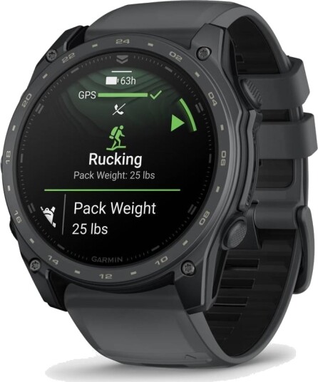 Garmin Tactix 8 Amoled Išmanusis Laikrodis, 51 Mm, Cerakote, Mėlynai Pilkos Spalvos
