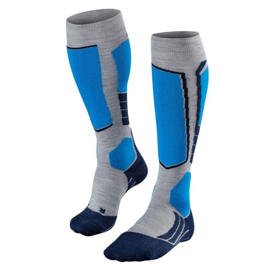 Falke SK2 Wool Skisokker, Herre, Light Grey 46-48 Falke SK2 Wool Skisokker, Herre, Light Grey 46-48