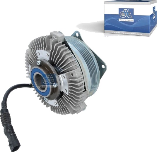 DT Spare Parts 7.61557 Clutch, kjølevifte