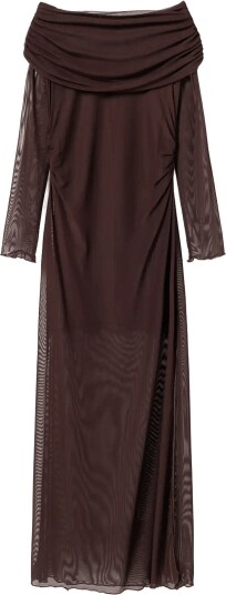 Noella N Melani Ls Dress DARK CHOCOLATE XXL Noella N Melani Ls Dress DARK CHOCOLATE XXL