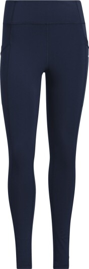 Adidas W Clwrm Lgng Blå Golfbukser dame CollegiateNavy Large