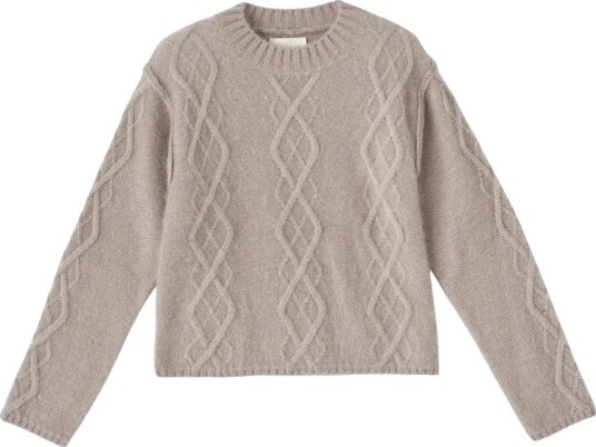 O.a.d. Dame Strikkevarer Beige L, O.a.d. Dame Strikkevarer Beige L,