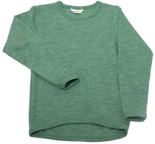 Joha Colorful Ull Troye T-Skjorte I Merino Ull Gronn