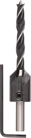 Bosch Trespiralbor med forsenker 7 mm