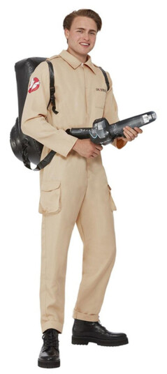 Smiffys Ghostbusters Menn Karnevalskostyme Small Smiffys Ghostbusters Menn Karnevalskostyme Small