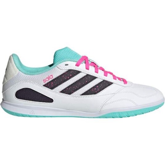 Adidas Super Sala Competition 3 Unisex Cloud White/Aurora Black/Flash Aqua 39 1/3