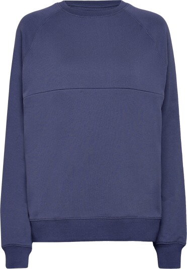 Boob Nursing Sweatshirt INDIGO BLUE L Boob Nursing Sweatshirt INDIGO BLUE L
