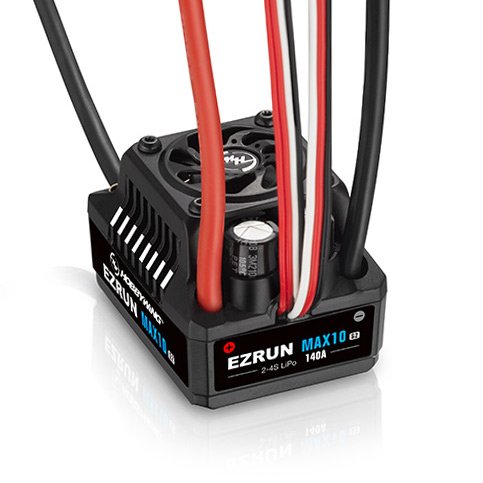 Hobbywing 30102603 EzRun MAX10 G2 140A ESC 1/10 2-4S BL Sensor Hobbywing 30102603 EzRun MAX10 G2 140A ESC 1/10 2-4S BL Sensor