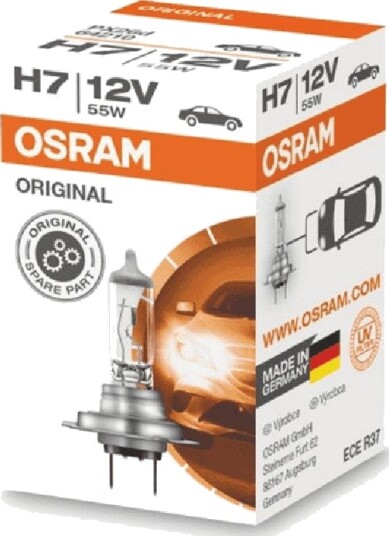 Halogenpære OSRAM ORIGINAL LINE 12V H7 55W