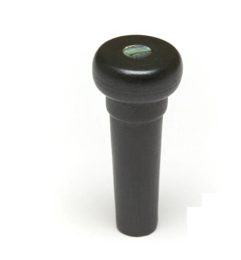 Graph Tech Tusq Pp-7282-00 End Pin - Svart - W/paua Shell Inlay