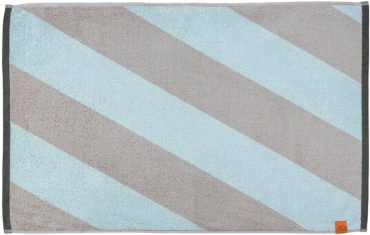 Mette Ditmer Diagonal baderomsmatte 50x80 cm Mint