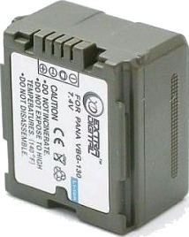 Extra Digital Batteri til Panasonic VW-VBG130