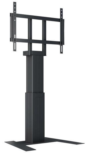 Multibrackets M Public Floorbase stativ - motorisert - for LCD-TV - svart