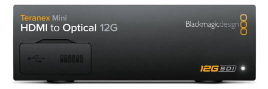 Blackmagic Teranex Mini HDMI til Optisk 12G HDMI til Optisk fiber Konverter