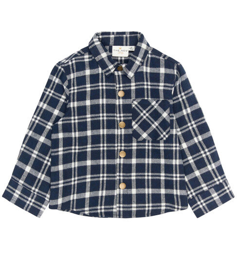 The New Siblings Skjorte TnstRiggs Flannel Navy Blazer Che The New 1½ år 86 Skjorte Blå Hvit The New Siblings Skjorte TnstRiggs Flannel Navy Blazer Che The New 1½ år 86 Skjorte Blå Hvit