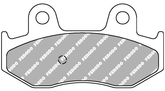 Bremseklosser FERODO FDB2132EF Bremseklosser FERODO FDB2132EF