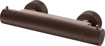 Tapwell EVM168 dusjbatteri - Trykk- og termostatstyrt med utløp ned-Bronze