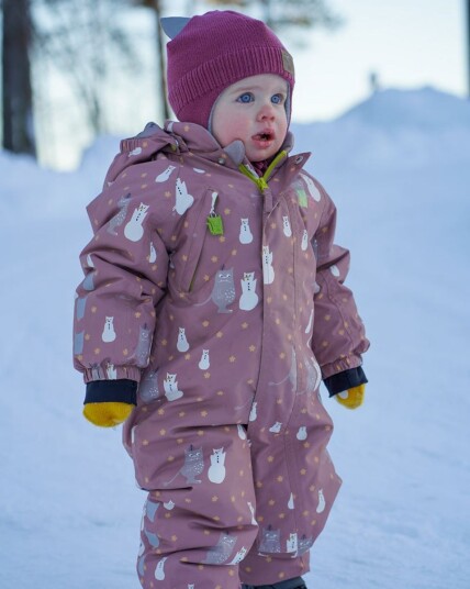 Kattnakken Parkdress Baby Snø Tolvmeteskogen Beige 80
