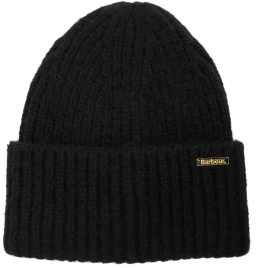 Barbour Woman Meryl Beanie Hat Black Black one_size