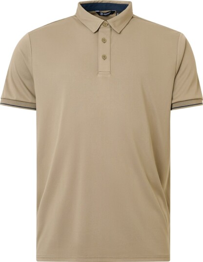 Abacus M Hamilton Drycool Golf pologenser herre 136 Taupe XX Large