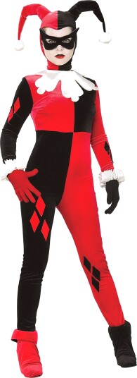 Rubies Costumes Harley Quinn Classic Deluxe kostyme Small 888102S000