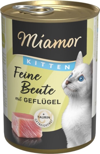 Miamor Våtfôr Feine Beute Kitten Fjærkre 12 X 400 G Miamor Våtfôr Feine Beute Kitten Fjærkre 12 X 400 G