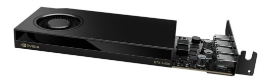 Nvidia RTX A400 4GB GDDR6 Grafikkort med PCIe 4.0 Nvidia RTX A400 4GB GDDR6 Grafikkort med PCIe 4.0