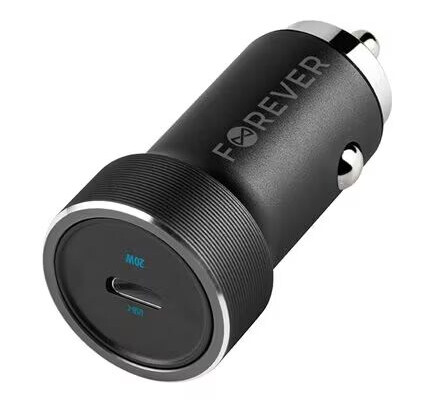 Forever Billader med PD & QC USB-C 20W Forever Billader med PD & QC USB-C 20W