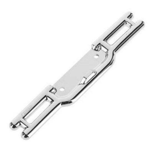 RPM 80483 Rear Bumper for Revo 3.3 & E-Revo old - Chrome Repla