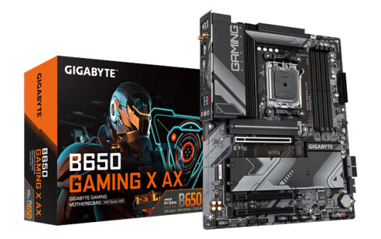 Gigabyte B650 Gaming X ATX Hovedkort med AMD AM5 og DDR5 Minne