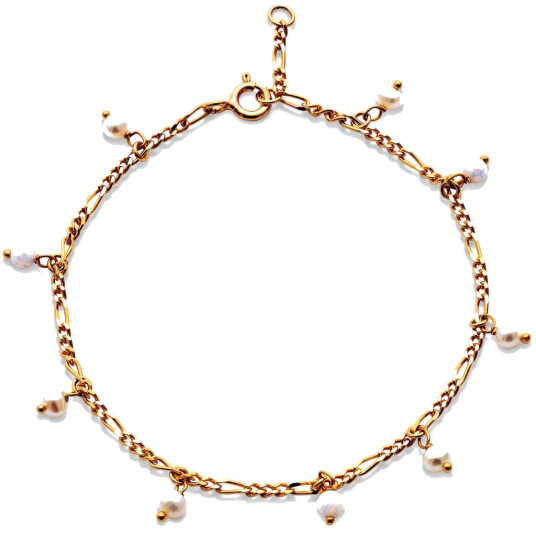 Maanesten Lula White Bracelet Armbånd Gull female Maanesten Lula White Bracelet Armbånd Gull female