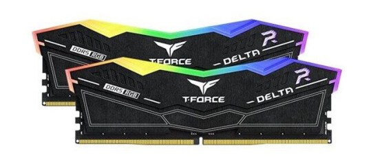 Team Group T-Force DELTA RGB - DDR5 - kit - 32 GB: 2 x 16 GB - DIMM 288-pin - 7200 MHz / PC5-57600 - unbuffered Team Group T-Force DELTA RGB - DDR5 - kit - 32 GB: 2 x 16 GB - DIMM 288-pin - 7200 MHz / PC5-57600 - unbuffered