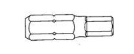 Jonnesway Imbus End 6 X 30Mm 6-Vinkel 10Mm