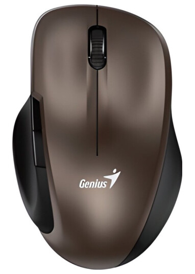 Genius-Maus Ergo 8200S/ 1200 Dpi/ Kabellos/ Sjokolade/ 5-Tasten (31030029403)