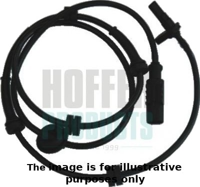 Sensor, ABS HOFFER 8290029E