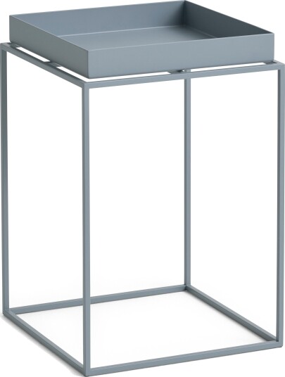 Tray Kaffebord Høy Pigeon Blue/Stål Tray Kaffebord Høy Pigeon Blue/Stål