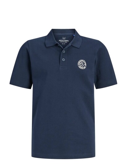 Jack & Jones Jjalliance Polo Ss Jnr Navy 164