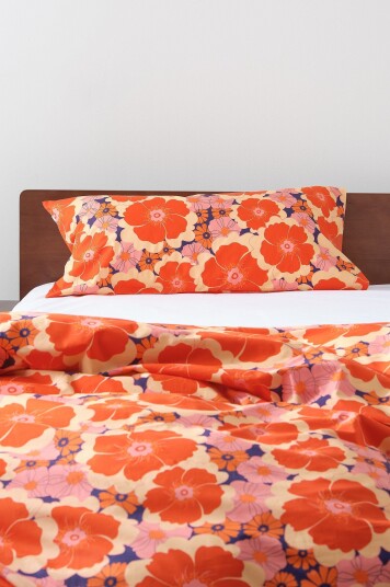 Jotex Putetrekk 50x90 Cm Økologisk Oransje FRIDA 20962470306