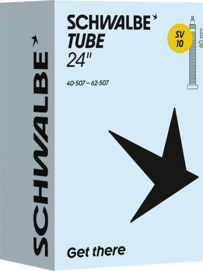 Schwalbe slange 24"x1,60-2,50 (40/62-507) 60mm racerventil
