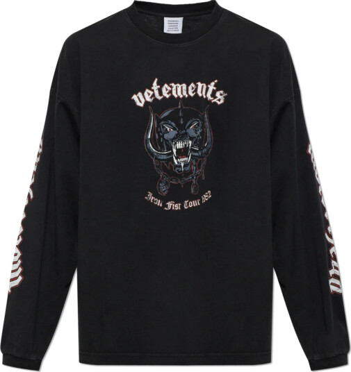 Vetements Herre Topper Svart XS,