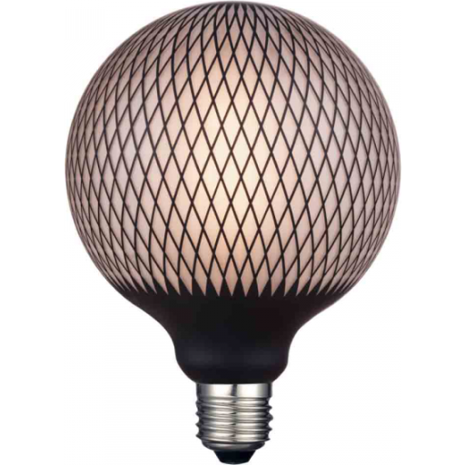Halo Design Colors firkantet Print Globe lyspære