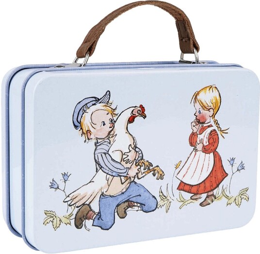 Emil i Lönneberga Emil Small Tin Suitcase Blue Blue One Size
