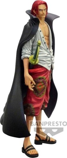 Northix One Piece Shanks-figur 23 cm samleobjekt statue